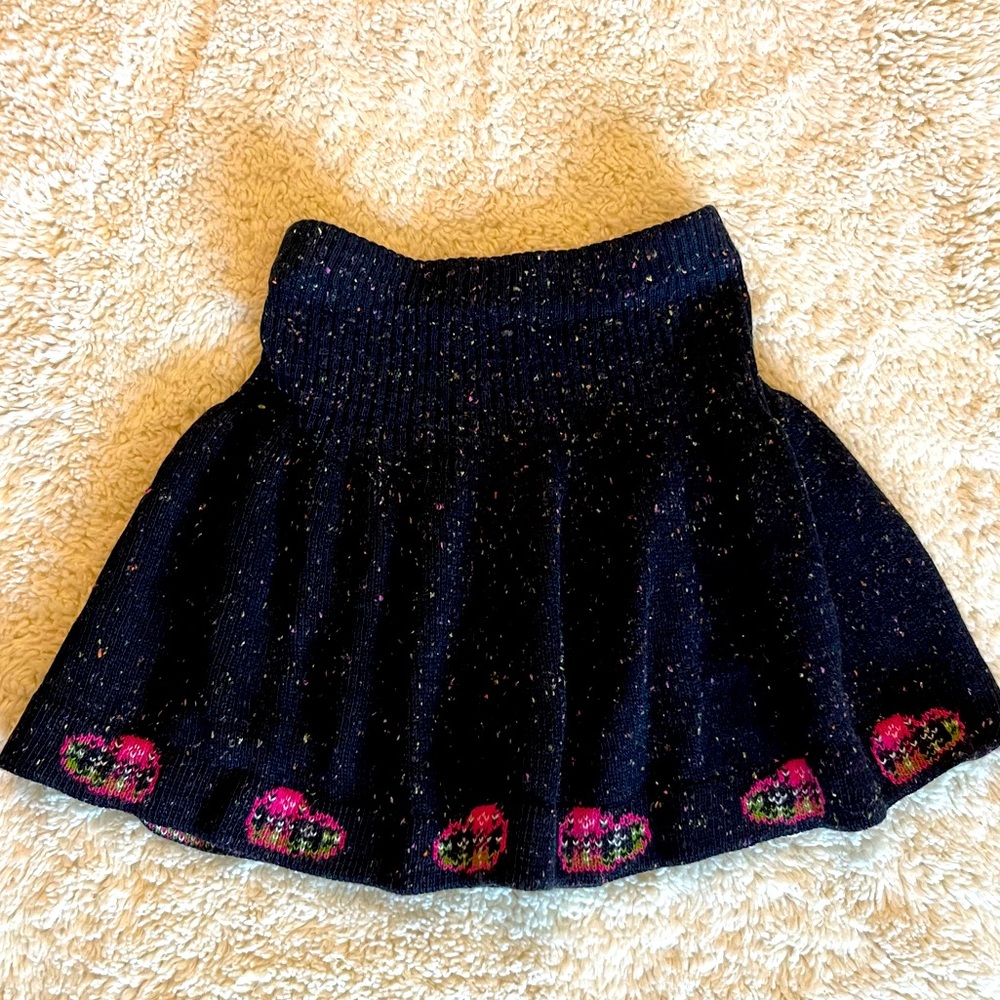 Heartworks Vintage Knit Skirt Sz 5